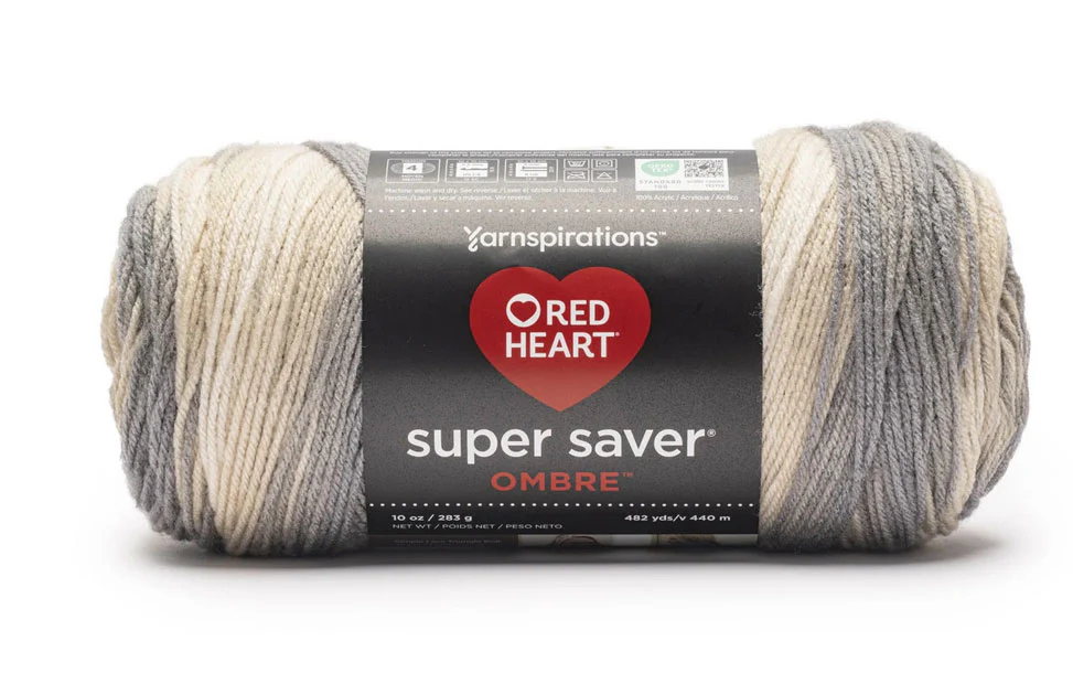 Red Heart Super Saver Ombre Yarn - Image 60