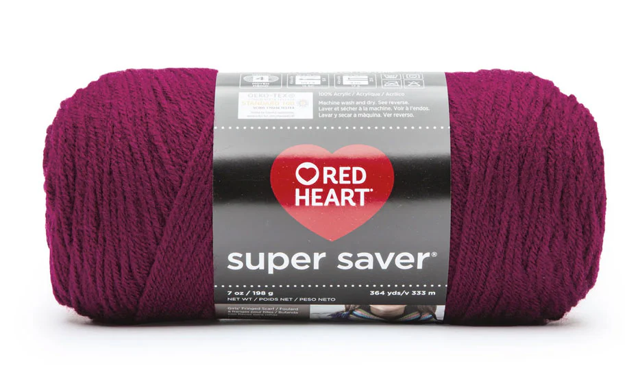 Red Heart Super Saver Yarn - Image 228
