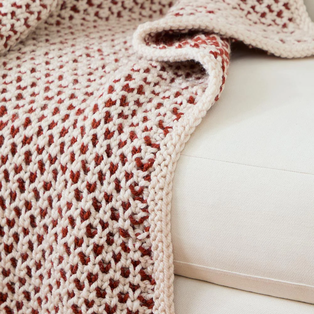 Reversible Dotted Blanket - Image 3