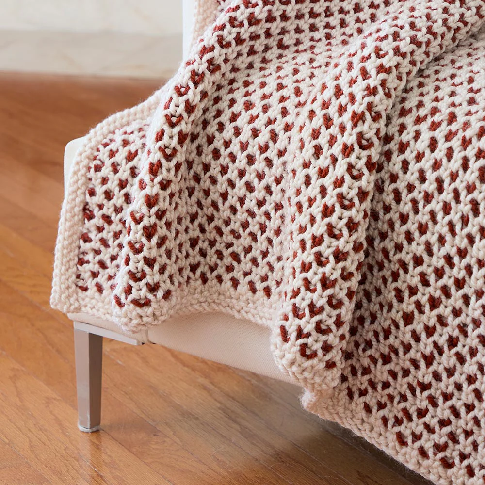 Reversible Dotted Blanket - Image 5