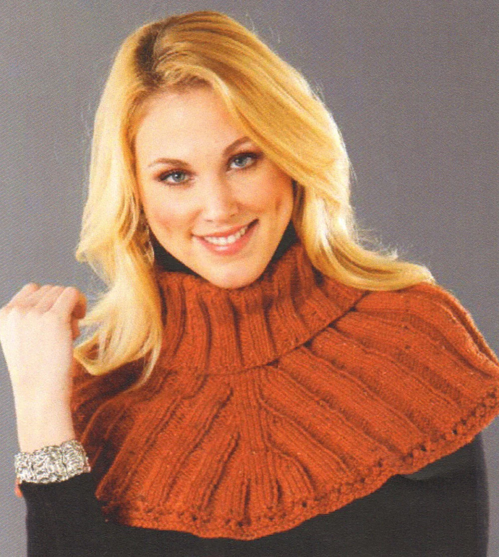 Ribbed Collar Pattern