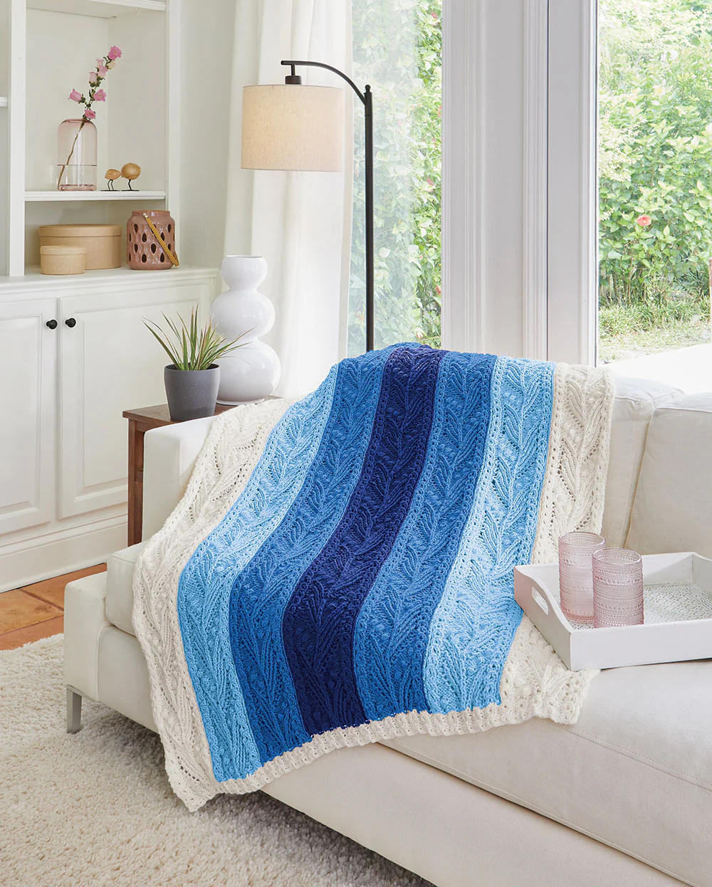 Ribbed Leaves Throw - Image 11