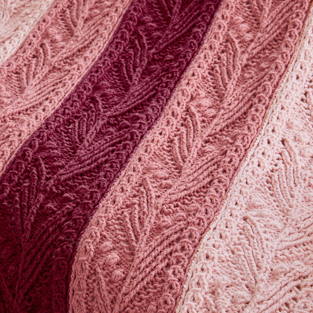 Ribbed Leaves Throw - Image 2