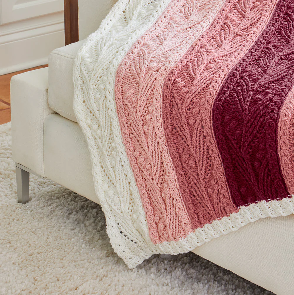 Ribbed Leaves Throw - Image 4