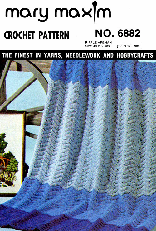 Ripple Afghan Pattern