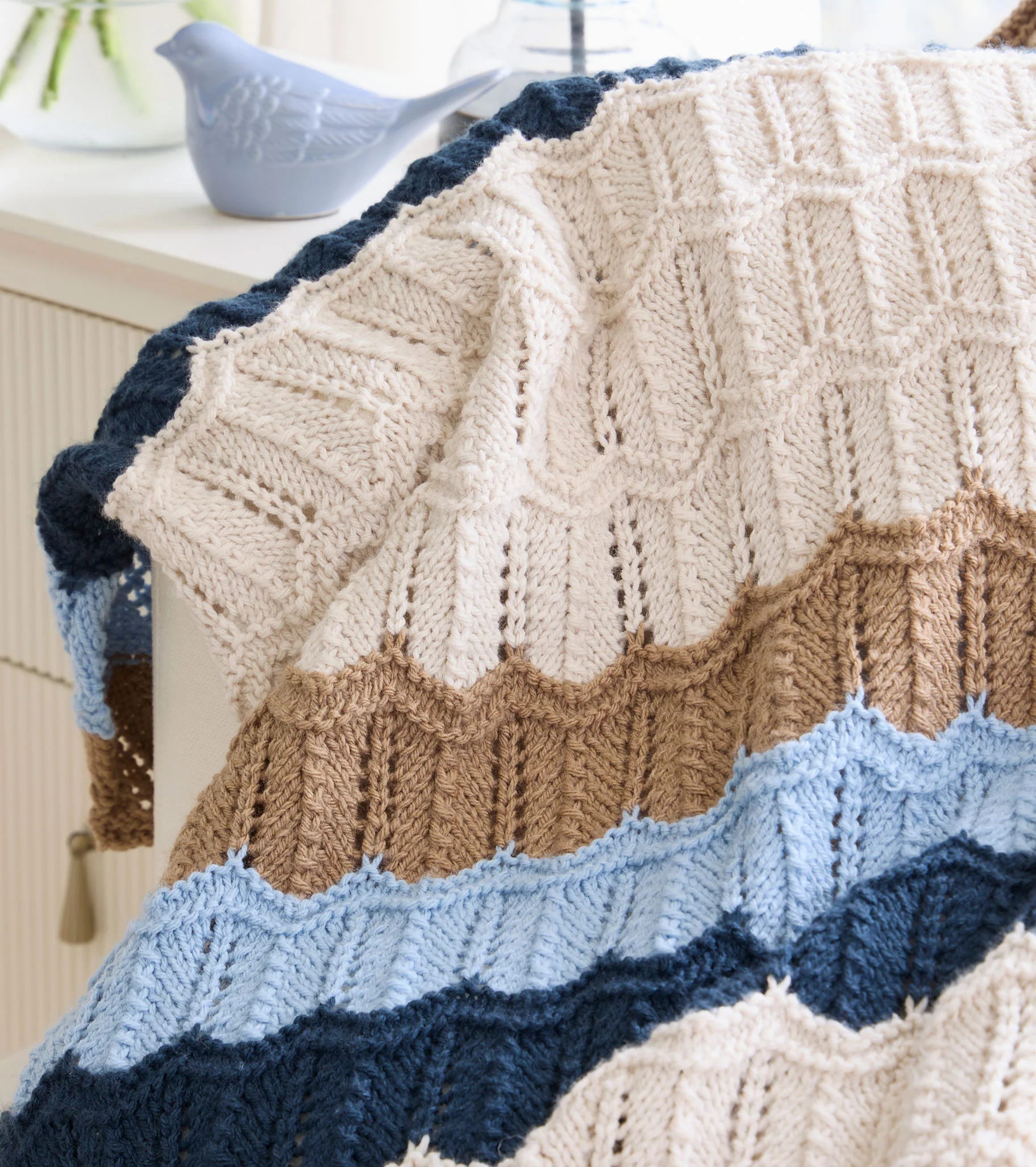 Rippled Tranquility Blanket - Image 5