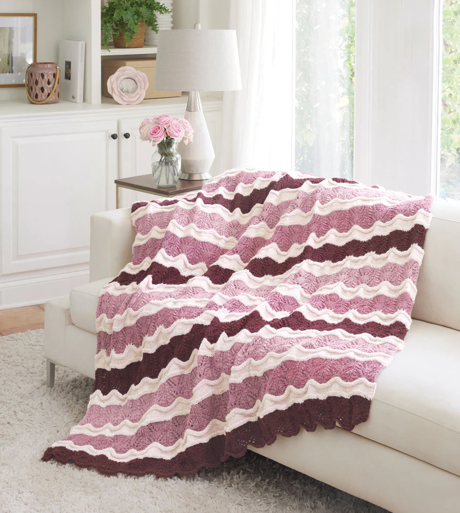 Ripples of Lace Afghan