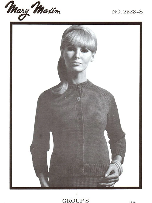Round Neck Cardigan Pattern - Image 2