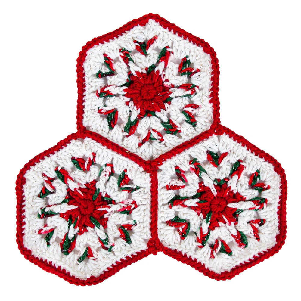 Rustic Snowflake Tree Skirt - Image 2