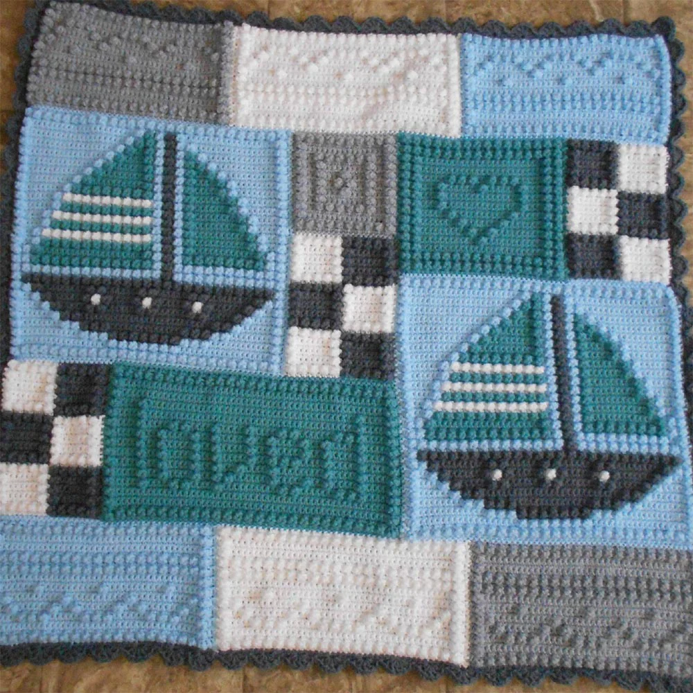 Sailboat Blanket - Image 2