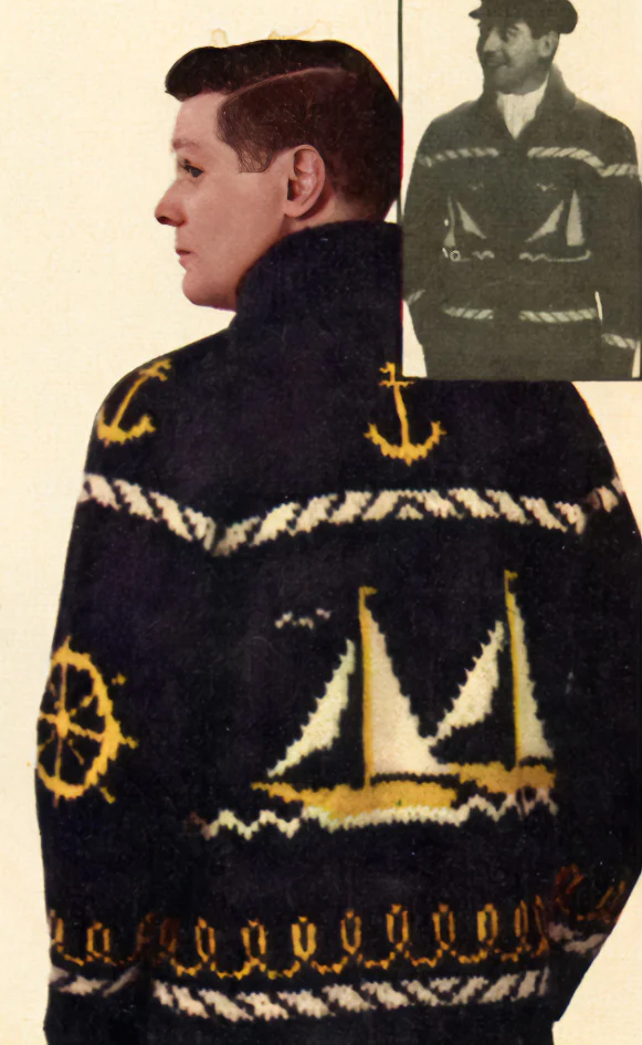 Men's Sailing Time Cardigan Pattern - Image 2