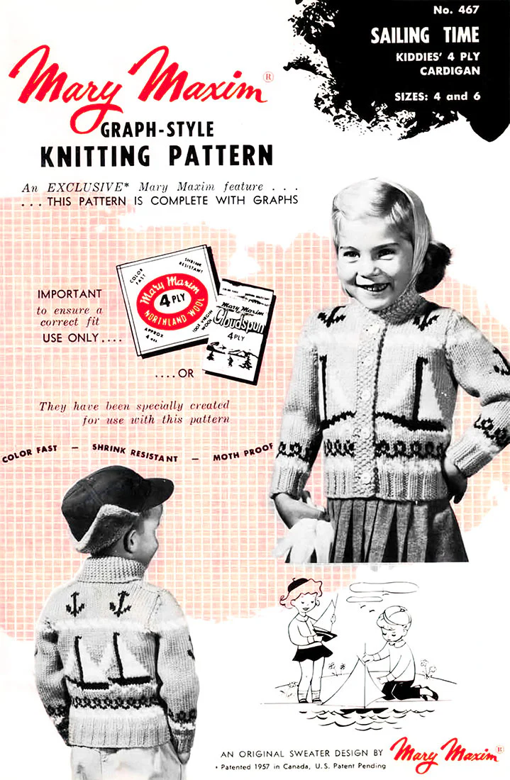 Sailing Time Cardigan Pattern - Image 2
