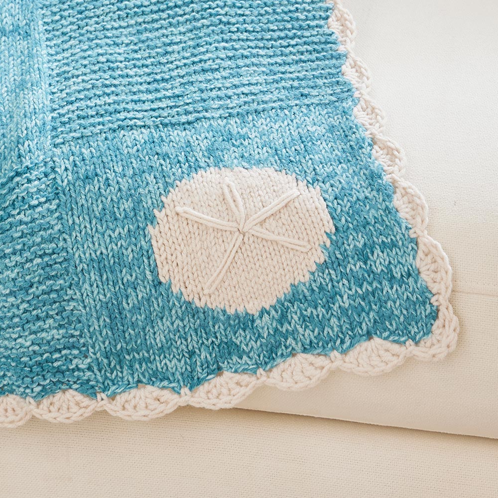 Sea Turtles and Sand Dollars Afghan - Image 5