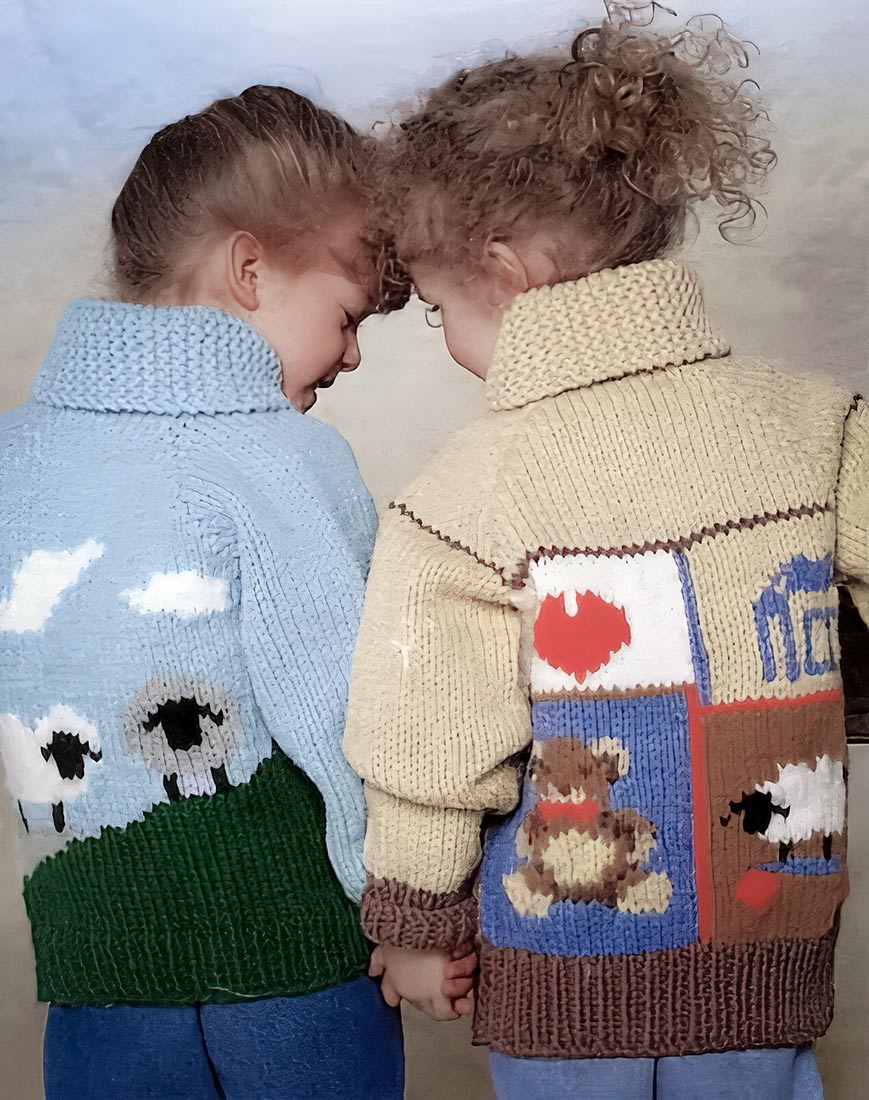 Sheep in the Meadow Sweater Pattern