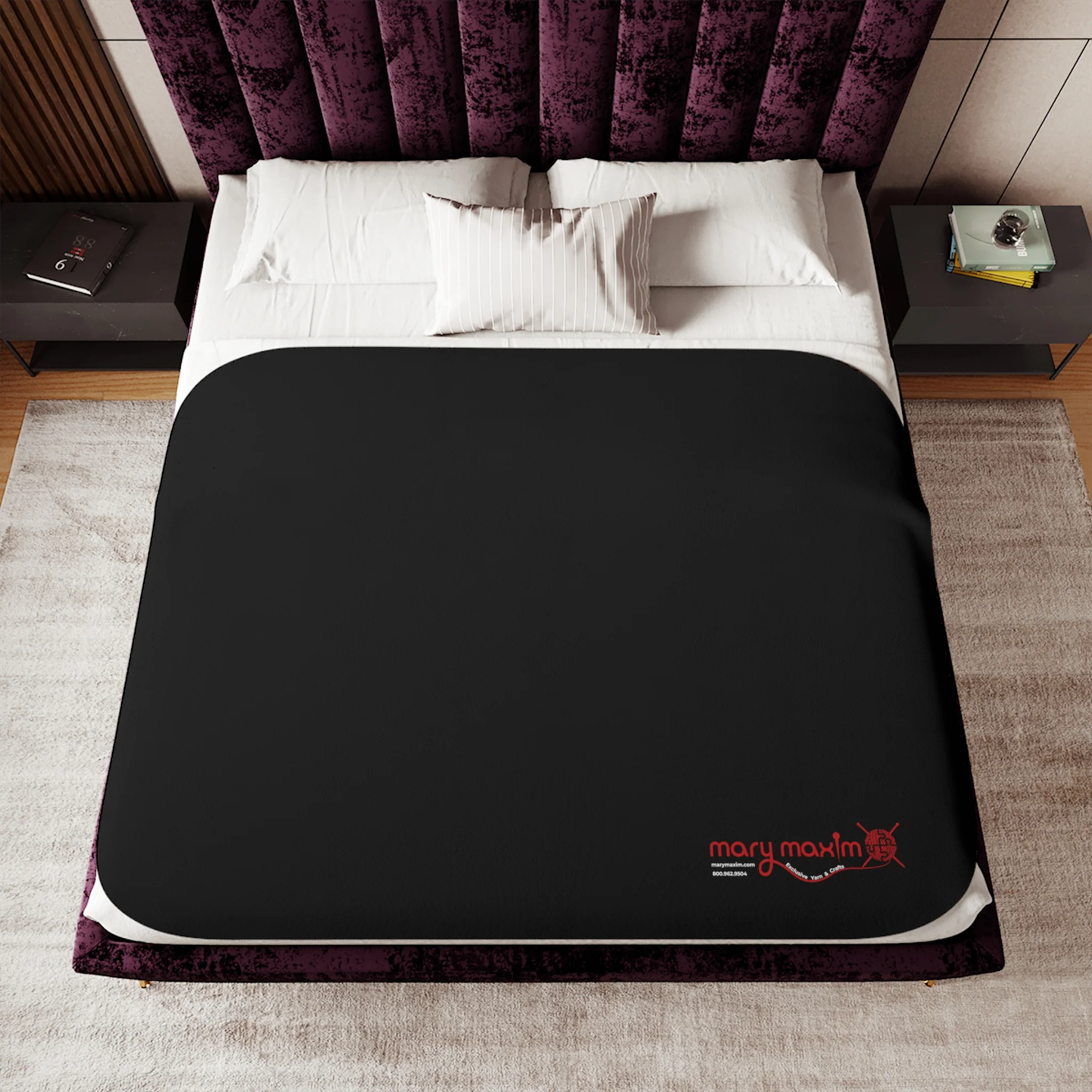 Mary Maxim Sherpa Blanket - Image 21