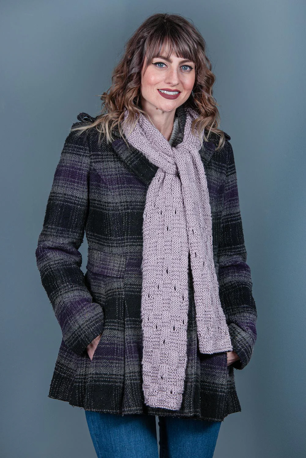 Silky Knit Scarf - Image 2