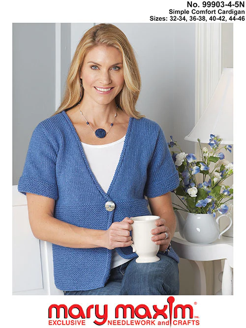 Simple Comfort Cardigan Pattern