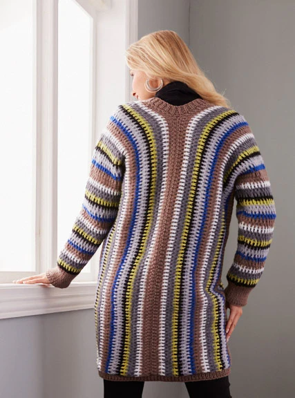 Slipped Stitch Jacket Pattern - Image 3