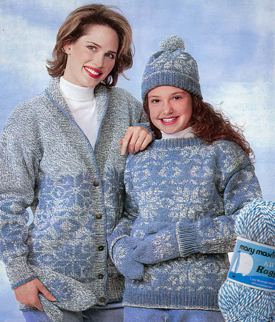 Women's Snowflake Pullover Pattern