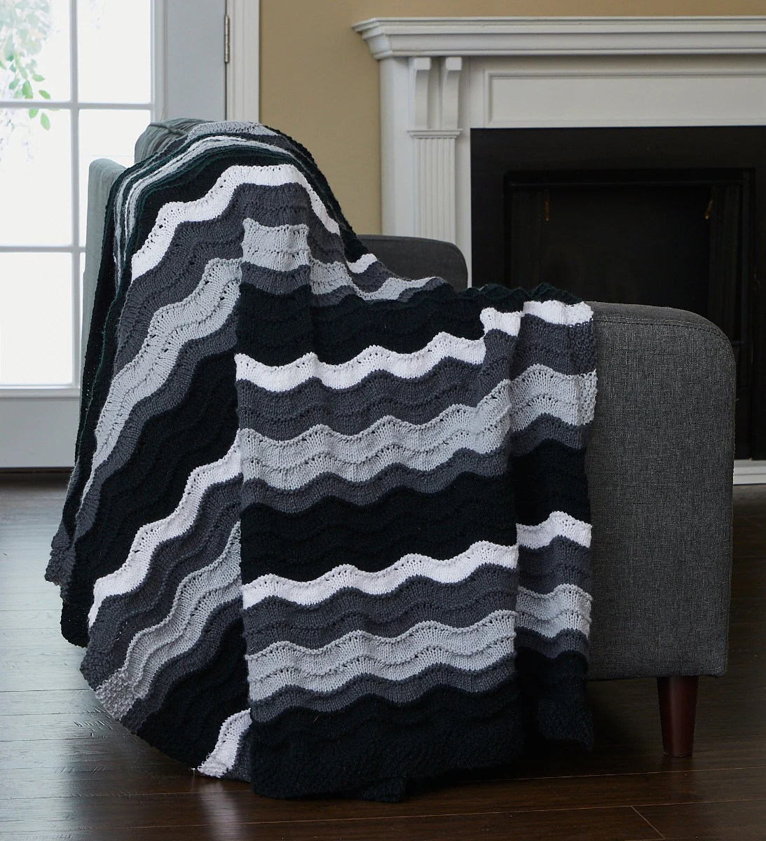 Soft Waves Throw - Image 2