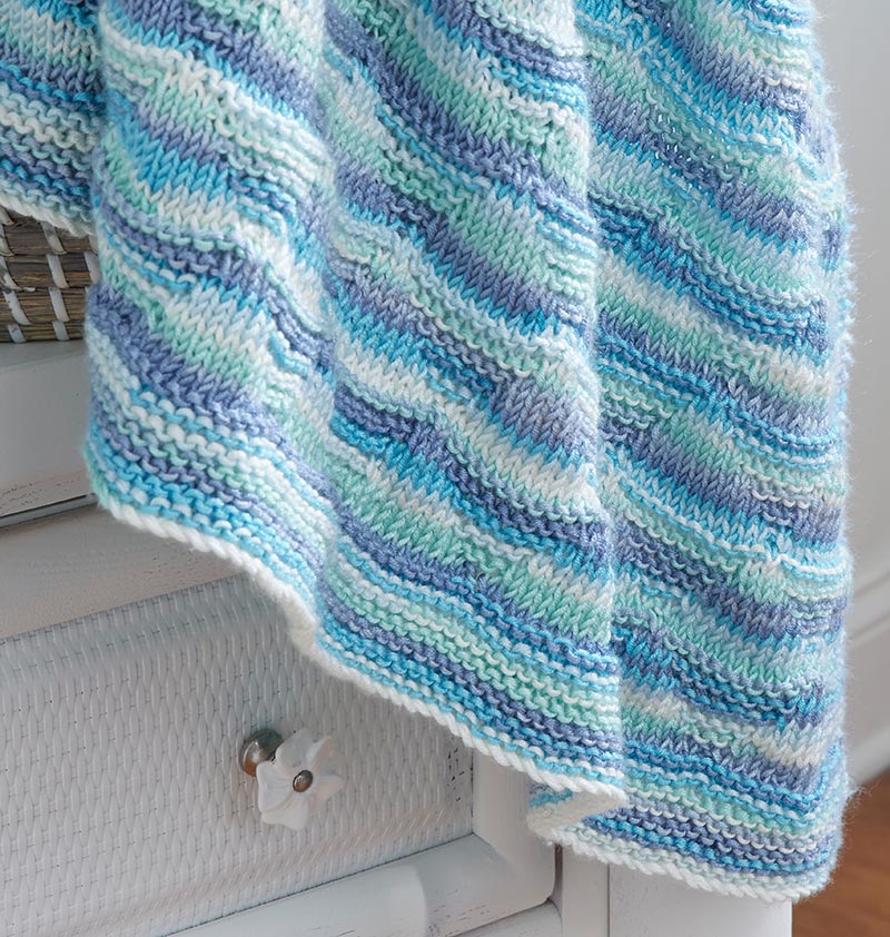 Softest Ever Knit Baby Blanket Pattern - Image 3