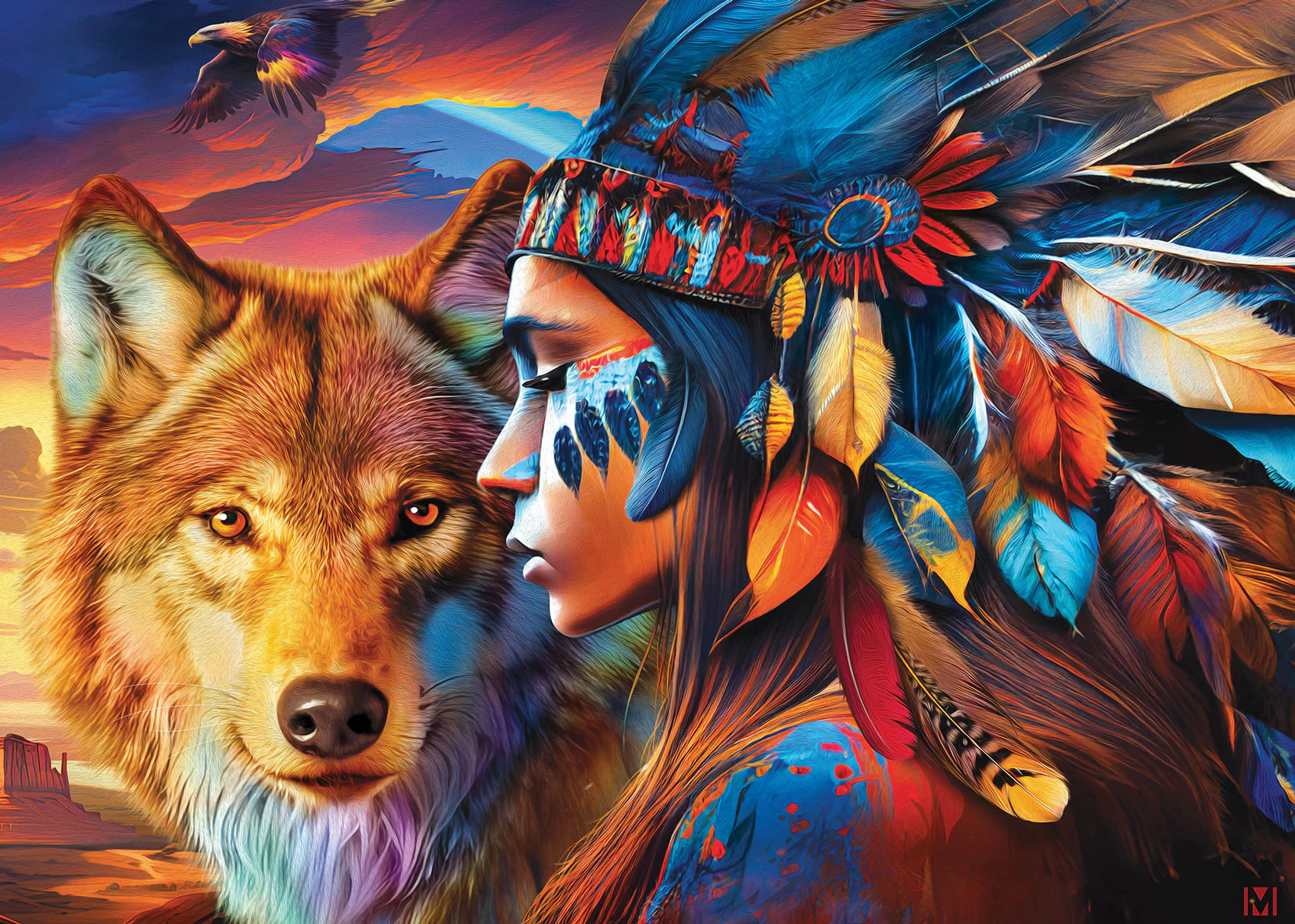 Spirit of the Wilderness Jigsaw Puzzle