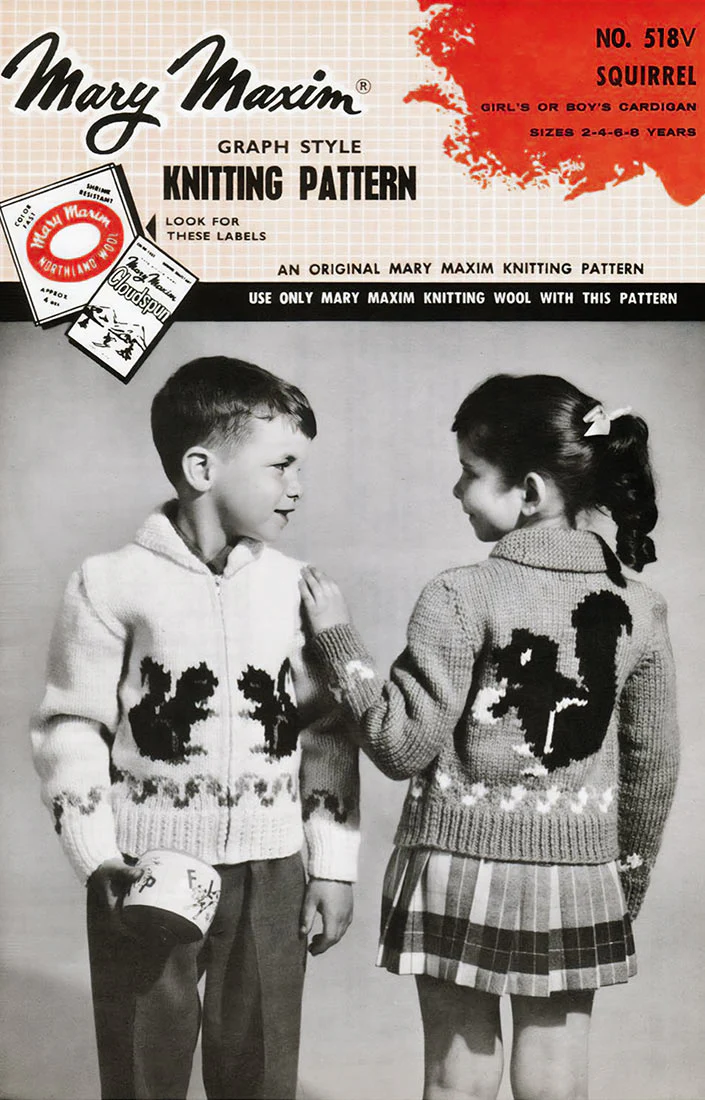 Squirrel Cardigan Pattern