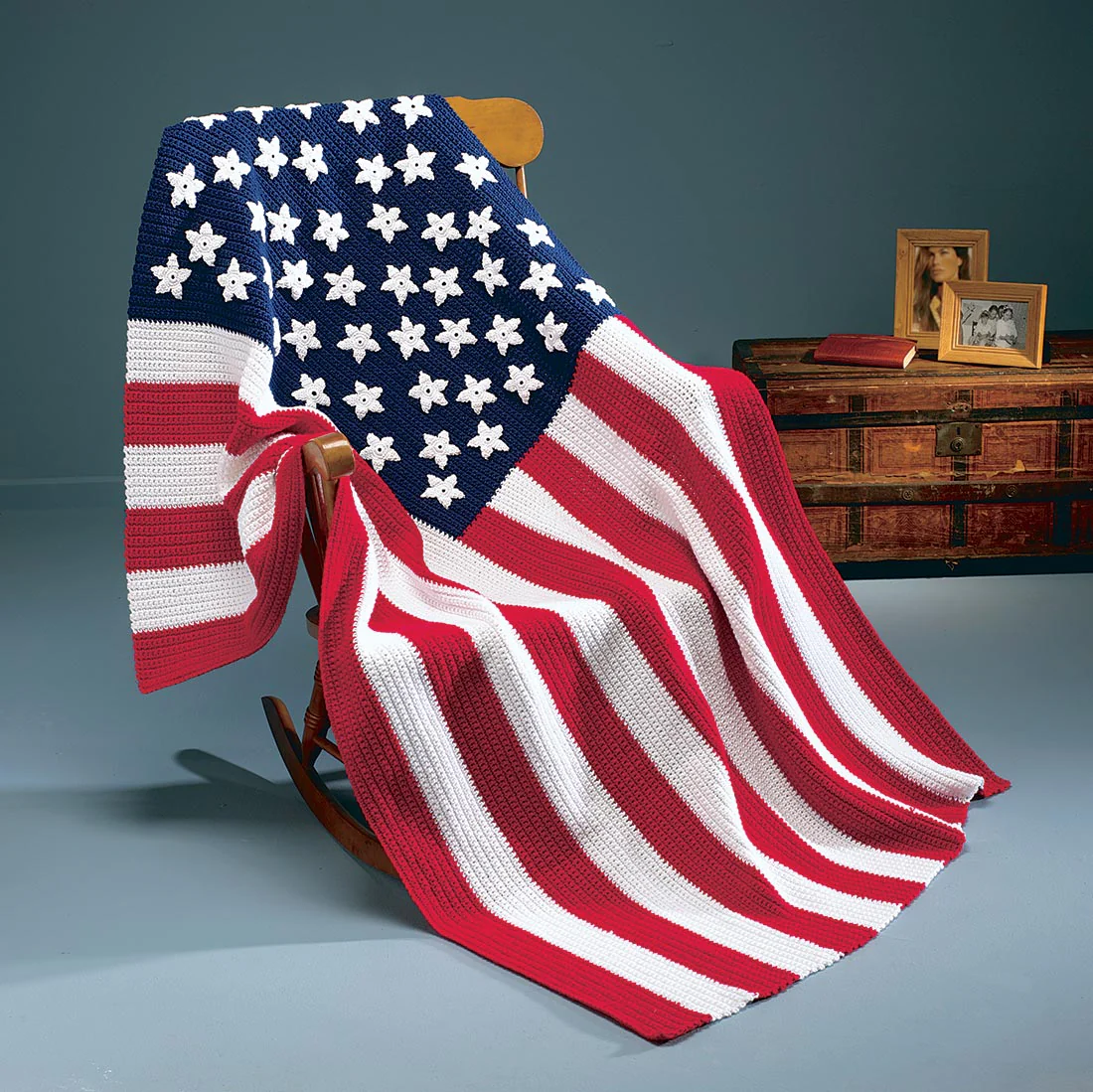 Stars and Stripes Afghan Pattern