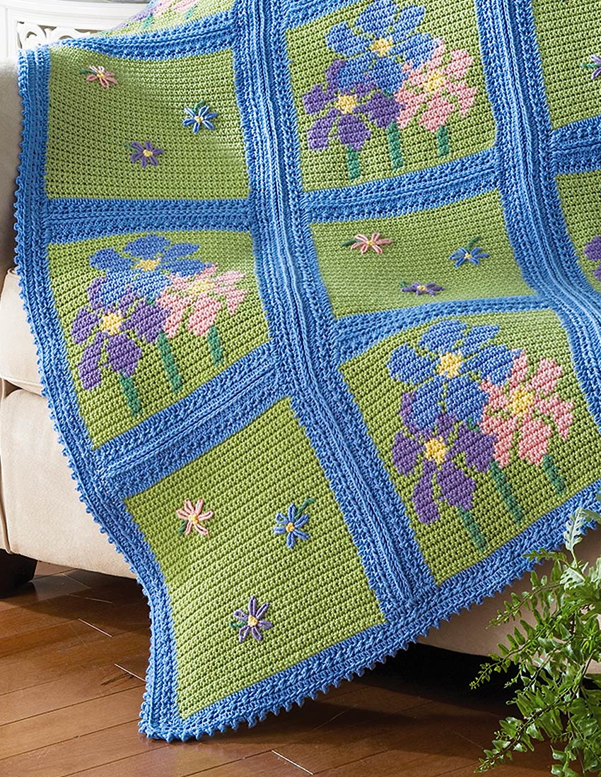 Summer Garden Afghan Pattern - Image 2