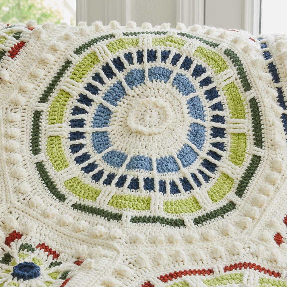 Summer Mosaic Afghan - Image 3