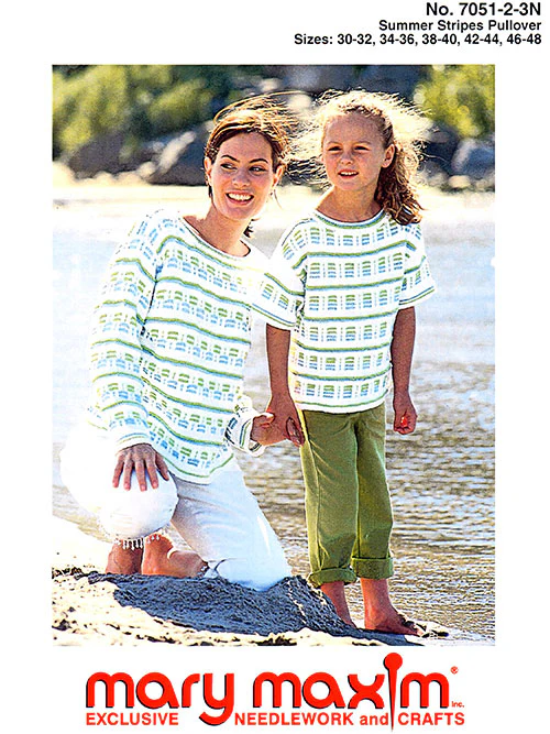 Summer Stripes Pullover Pattern