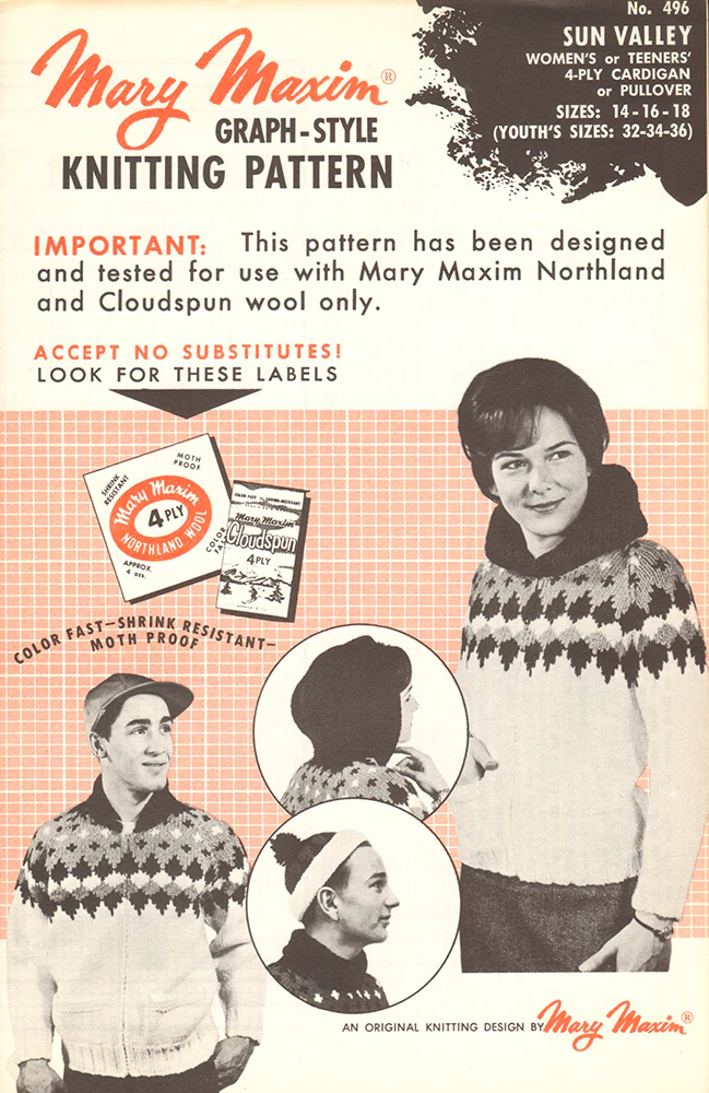 Sunvalley Ladies' or Youth Cardigan Pattern - Image 3