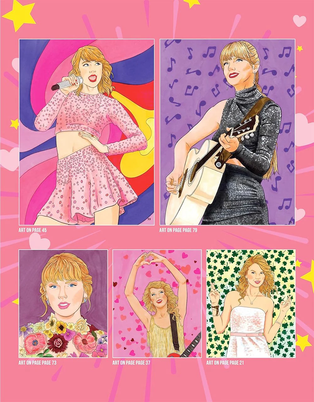 Super FAN-tastic Taylor Swift Coloring and Activity Book - Image 4