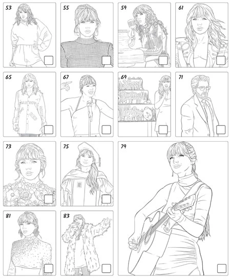 Super FAN-tastic Taylor Swift Coloring and Activity Book - Image 7