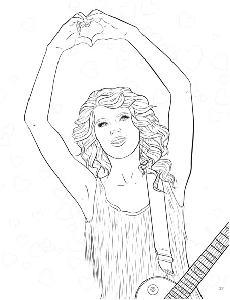 Super FAN-tastic Taylor Swift Coloring and Activity Book - Image 8