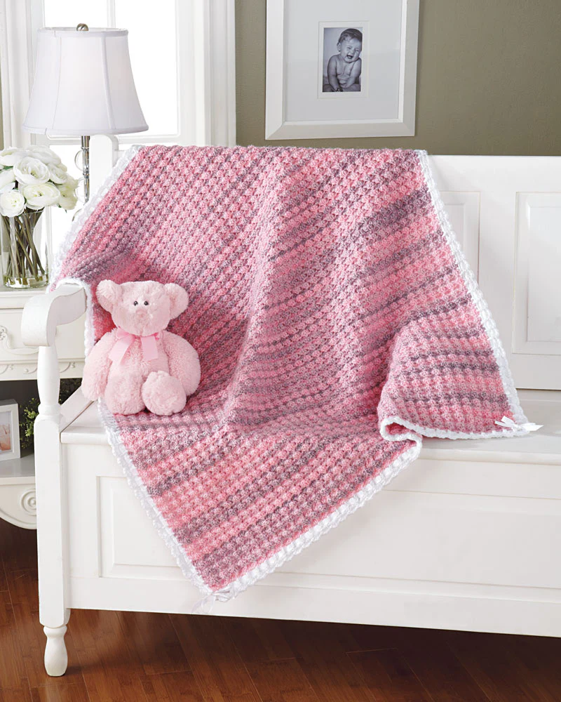 Sweet Bubbles Baby Blanket Pattern