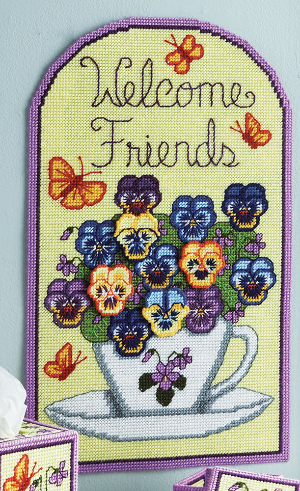 Tea Time Pansy Ensemble - Image 2