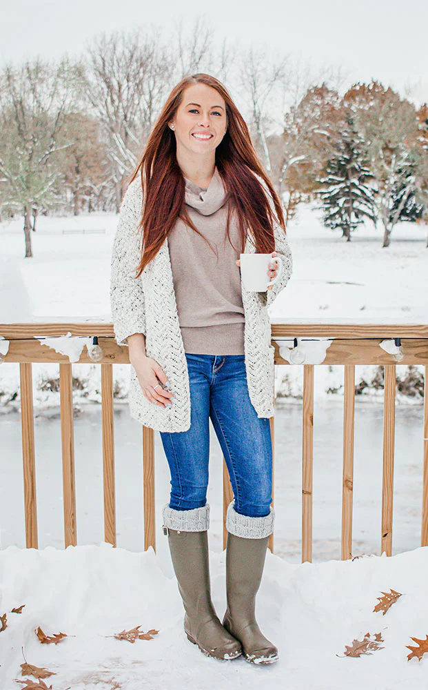 Texture & Lace Sweater - Image 2