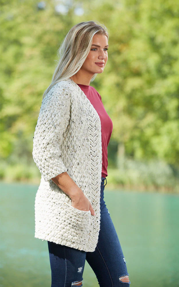 Texture & Lace Sweater - Image 6