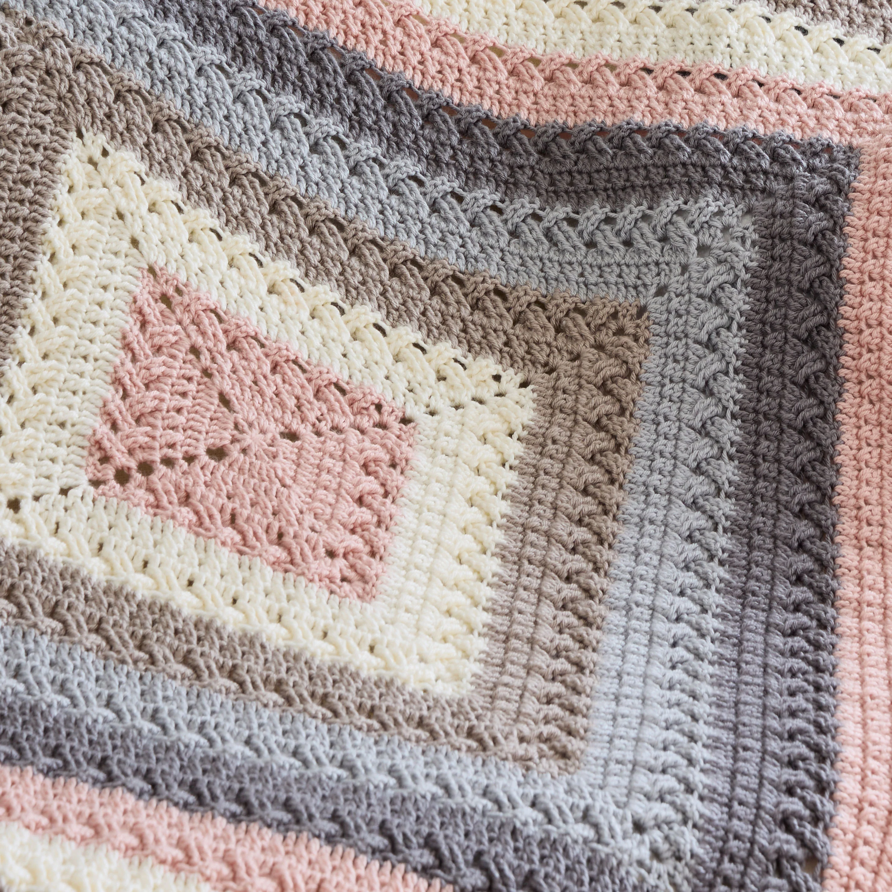 Textures Squared Crochet Blanket - Image 3