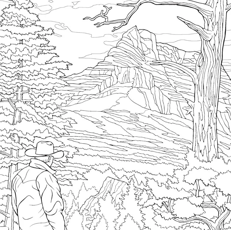 The Unofficial Yellowstone Coloring Book - Image 4
