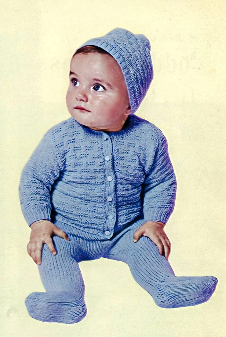 Three Piece Outfit for Baby Pattern