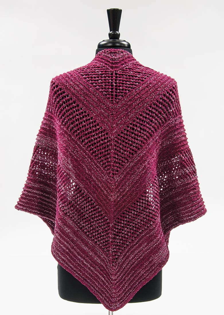 Triangular Knit Wrap Pattern - Image 2