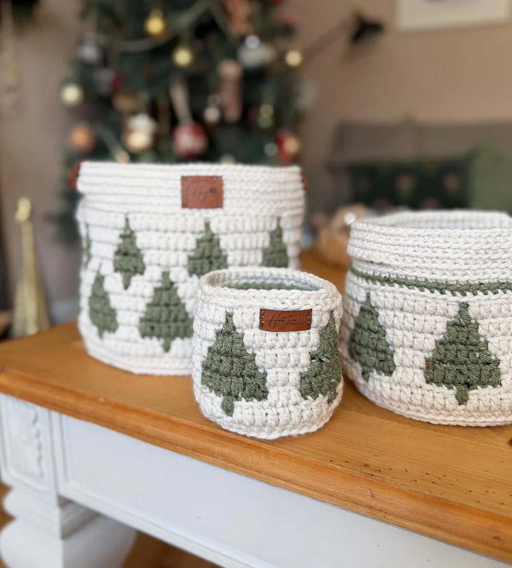 Twinkling Trees Baskets - Image 3