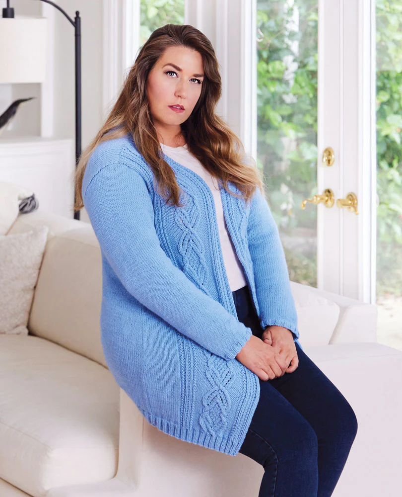 Twisted Cable Cardi Pattern