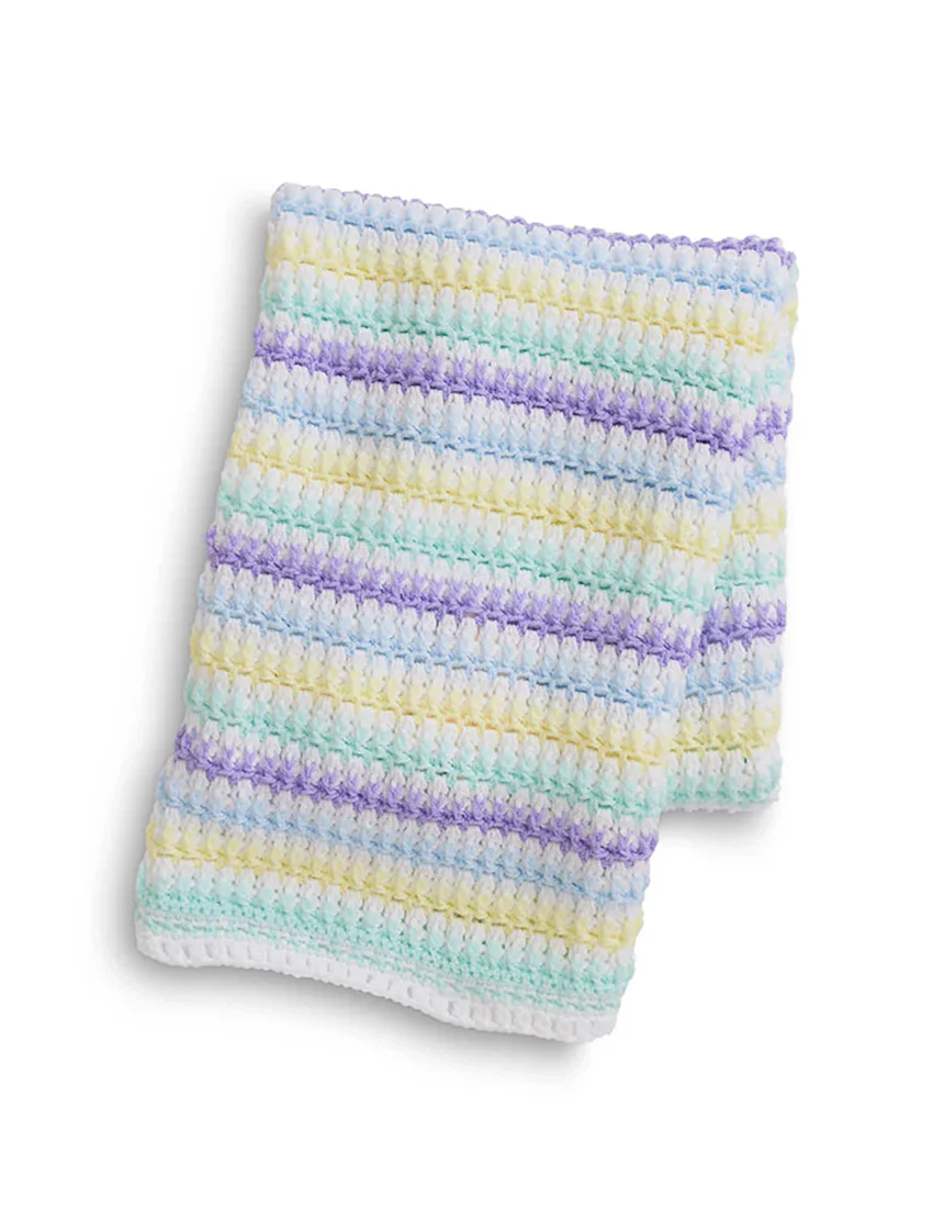 Twisted Cluster Baby Blanket Pattern - Image 3