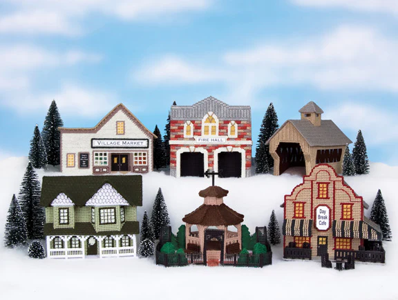 Village Plastic Canvas Kits - Image 5