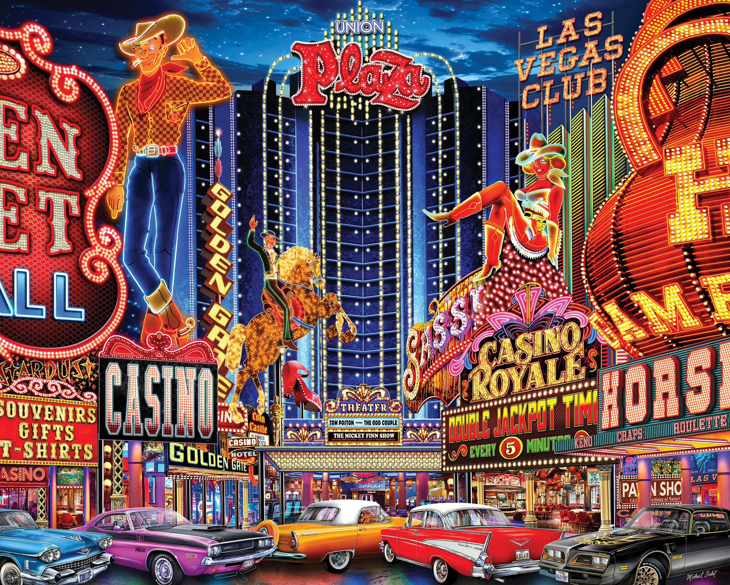 Viva Las Vegas Jigsaw Puzzle