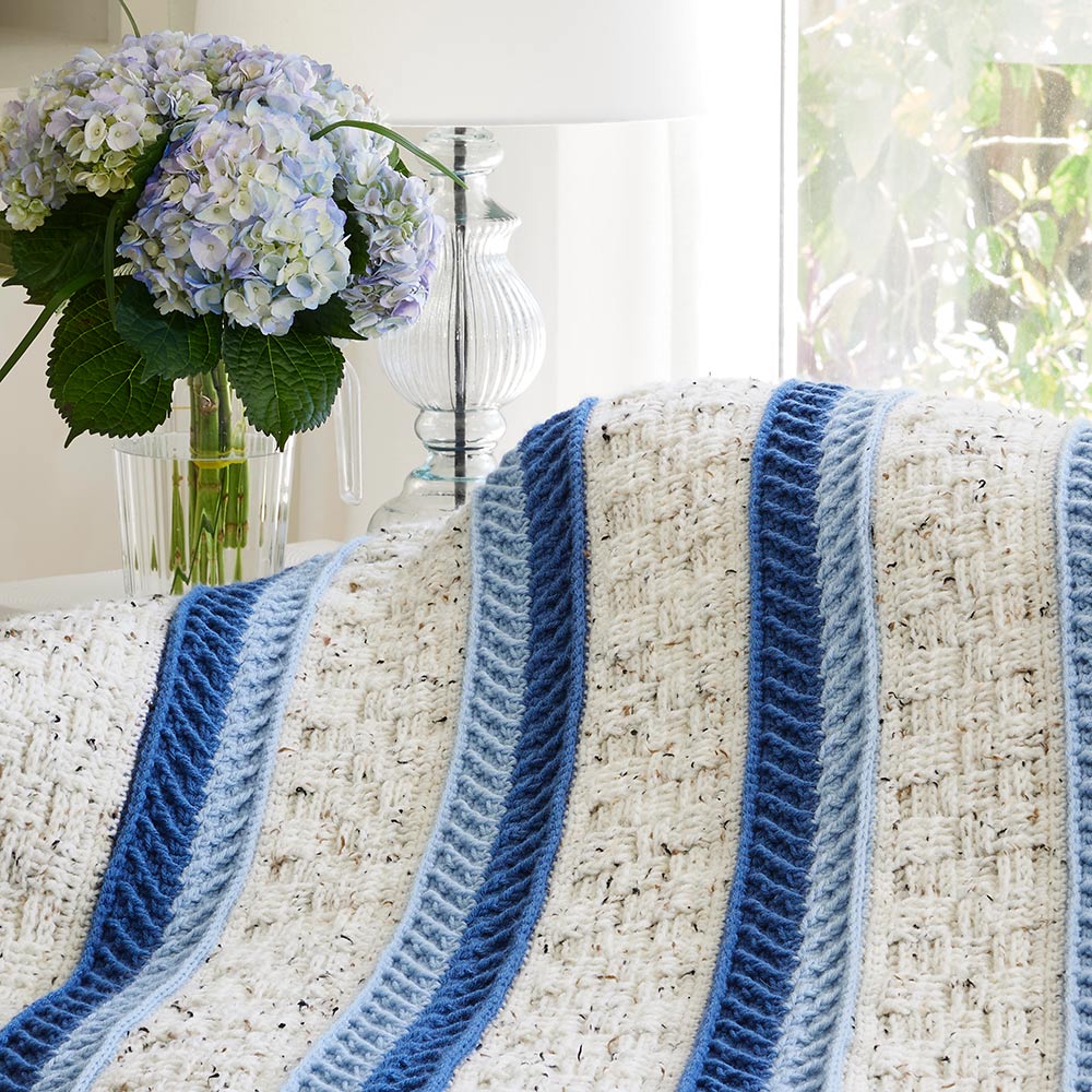 Vivid Stripes Afghan - Image 4