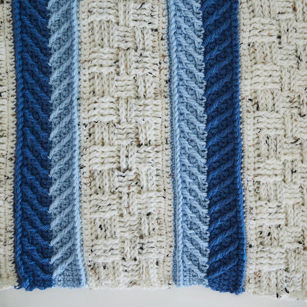Vivid Stripes Afghan Pattern - Image 5
